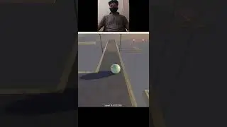 Can You Balance in AR?! 🤯 | Roblox in Real Life #shorts #roblox