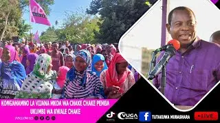 #LIVE 🔴KONGAMANO LA VIJANA MKOA WA CHAKE CHAKE PEMBA MGENI RASMI Mhe #OTHMAN #MASOD #OMO #ACT #PEMBA