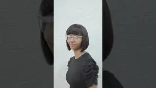Bold, Blunt and bobbed 💇🏻&zwj;♀️ Watch the Transformation Unflod ✨#haircut #bobhaircut #shorthaircut
