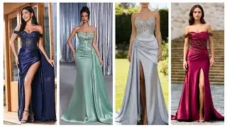 Sweetheart neck sequin floral lace contrast ruffles mermaid formal party dress, evening party dress 