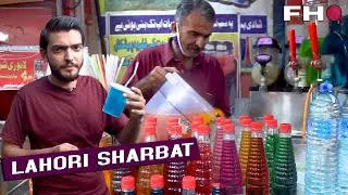 Famous Lahori Sharbat of Karachi | Street Food | FHQ