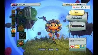 PvZ GW2 Backyard Battleground #1 - Набираю 10 уровень Подсолнуху-Фараону