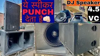 DJ Speaker ये स्पीकर Punch देता है। Beta Four Made in India