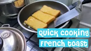 No Oil No Butter Quick cooking French toast // Jeckis Vlog