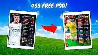 Free PSD 💥 | 433 Design 🟡 | Tutorial (Full Table 2026)