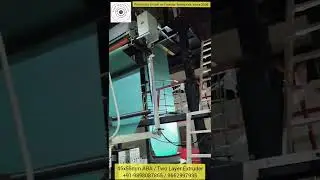 45x55mm ABA Blown Film Extruder l Two Layer Blown Film Plant l Liner, Jumbo Bag, Stretch Film Plant