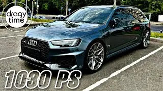 1030 PS Audi RS4 B9 Avant Stage 4 | Extreme acceleration from 0-100 100-200 Km/h & 0-60 60-130 mph