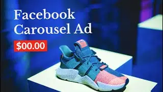 Facebook Carousel Ad Video Template (Editable)