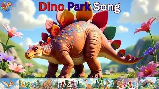 Dino Park Song 🦖 | Fun Dinosaur Song & Nursery Rhymes for Kids | Chee Chee TV