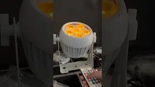Next Level Battery Par Light 6x20W White Edition for Weddings & DJs