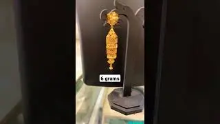 only 6 grams gold jhumka design/daily wear jhumka earrings/fancy earrings
