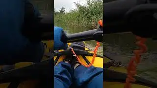Creek paddling with Kokopelli Moki Lite inflatable kayak (city paddle between Arboga and Kungs&ouml;r)