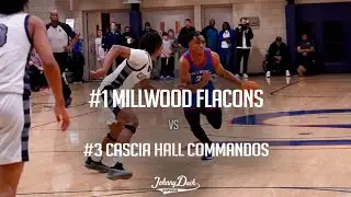 #1 Millwood Falcons v #3 Cascia Hall Commandos | Isaiah Wilks Drops 45 in OT Thriller | &lsquo;24 - &lsquo;25