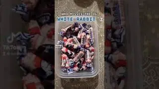 WHITE RABBIT | #trending #youtubeshorts #youtube #viral #whiterabbit #candy #candies #yummy