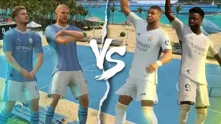 Haaland's competition against mbappe and vinicius jr | volta football
