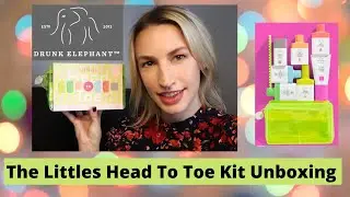 DRUNK ELEPHANT The Littles Head To Toe Kit Unboxing