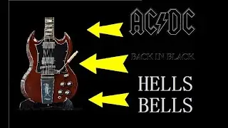 Hells Bells AC/DC Guitar Cover  (Using the @SoloDallas   Storm Pedal & 2000 Angus Young Gibson SG)