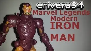 Marvel Legends Modern Iron Man Figure Review Series 8 Toybiz VIII