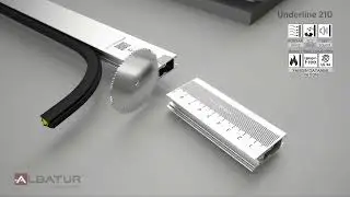 Underline 0210 - Sliding Door Installation Fire Resistant Door Guillotine / 130-0210