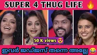 Super 4 Season 2 latest thuglife|Super 4 Thugs|super 4 counters |super4judges|Rimi VS Vidhu|#super4