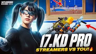 17 K/D Pro Stremer VS Touop | Most Intense Clutches Fastest 1v4 in Conqueror Lobby 🔱