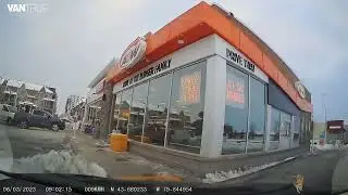 A&W Drive Through In Ontario Canada