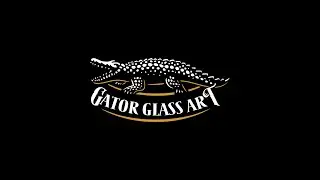 Gator Glass Art