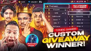 @TondeGamer CUSTOM GIVEAWAY WINNER🥇