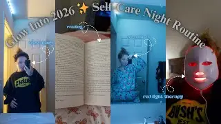 ✨ Last Self-Care Night of 2025 | Red Light Therapy, Face Mask & Pamper Rituals ✨