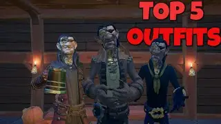 TOP 5 Sea Of Thieves Outfits | Thin characters