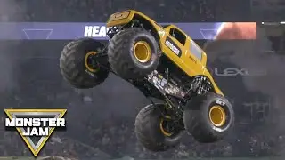 Monster Jam Slow-Mo! BroDozer Big Air | Monster Jam