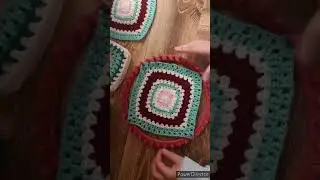knitting loom granny square