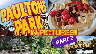 PAULTONS PARK - In Pictures, Pt 2 | Lost Kingdom, Animals, Birds, Tornado Springs, Rio Grande Train