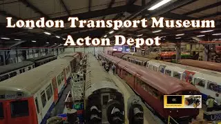 Rare access to the Acton Depot of the London Transport Museum, September 23 open day.