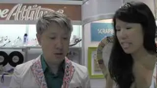 Shoe Attitude shows how to customize anything with a printer and glue stick with Charity Wings