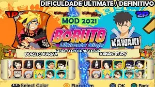 Naruto Ultimate Ninja 5 MOD - Boruto PS2 [ PROJETO ] 2021