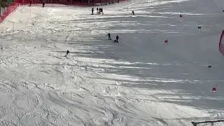 Decent run for the 1st Slalom training of the season