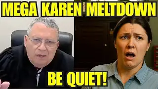 JUDGE CAN'T BELIEVE THIS TRAFFIC COURT KARENS UNHINGED BEHAVIOR