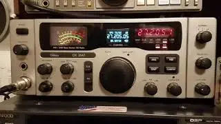 6/3/2021 - DDS-VFO's VFO mode scanning demo in my Galaxy DX-2547...