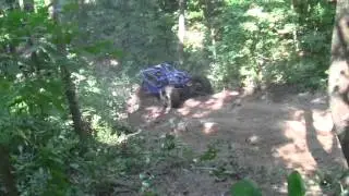 Bobby Tanner's second try on Committed during the CRAWL readers ride at the Wishbone Ranch