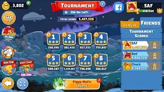 Angry Birds Friends. Турнир (28.01.2026). Все уровни 3 звезды. Проход от Сергея Фетисова.