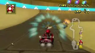 Sofa begins Mario Kart Wii