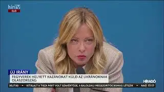 Fegyverek helyett kazánokat küld az ukránoknak Olaszország - HírTV