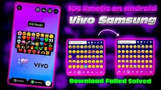 😱 iOS Emojis on android  | Vivo | Samsung | Infinix | oppo | realme | poco | redmi