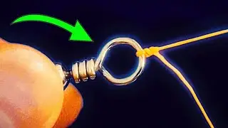 How To Tie Swivel On Fishing Line with Improved Clinch Knot