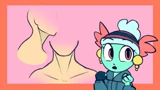 Secret to drawing shoulders and necks!