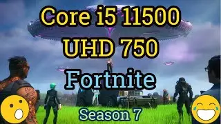 Core i5 11500 + UHD Graphics 750 = FORTNITE [Performance Mode]