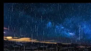 Thunderless rain ASMR for a good night's sleep during a hour