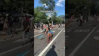 NYC📍 West Indian Parade🇱🇨🇱🇨🇱🇨🩵💛🤍 #newyorkparade #carribeangirl #shakeittothemax