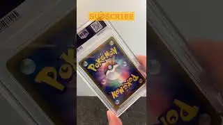 🌜 🐈&zwj;⬛ #japanese #pokemon #eeveelution #blackandwhite #thunderknuckle #umbreon #psa10 #cgc #umbreon